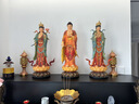 太銅 《西方三圣》全青銅觀(guān)世音菩薩佛像 阿彌陀佛 大勢至菩薩佛 曬單實(shí)拍圖