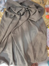 百圖betu女裝夏季新款休閑褲時尚休閑疊搭時髦大闊腿褲女2403T88 卡其色 L 曬單實(shí)拍圖