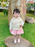 優(yōu)奇嬰兒馬甲春秋外穿網(wǎng)紅寶寶春裝坎肩外套小背心潮服男女童秋冬馬甲 杏色小兔 80 曬單實拍圖