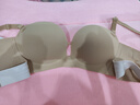 埃茉七夕禮物【2件省10元】液體防滑隱形無肩帶內(nèi)衣女抹胸聚攏小胸 曬單實拍圖