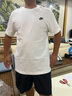 耐克(NIKE)春夏男短袖T恤 純棉 運(yùn)動(dòng)休閑 經(jīng)典簡約 AR4999-101 白色XL 曬單實(shí)拍圖