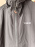 探路者(TOREAD)劉昊然同款單層沖鋒衣外套戶外防風雨登山服 黑色男 L 曬單實拍圖