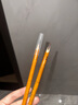 眉筆野生線條定位筆硬芯防水持久不脫色化妝紋繡師專用砍刀眉筆女 黑色+棕色【兩支裝 送刀片】 曬單實拍圖