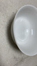 瓷俠客北歐簡約陶瓷飯碗家用純白吃米飯碗骨瓷大號面碗可微波純色小湯碗 4英寸小湯碗【1個】 曬單實拍圖