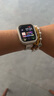泰閣詩(shī)雅適用iwatch s10表帶彩鉆狗狗蘋果手表s9/s8/s7/s6金屬手鐲表帶apple watch se表帶女款腕帶 星光色【小狗彩鉆】 適用38/40/41/S10【42mm】表盤 曬單實(shí)拍圖