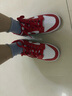 耐克大童平底運動(dòng)鞋春季男女童低幫抓地耐穿板鞋NIKE DUNK FB9109 119白/大學(xué)紅 35.5 曬單實(shí)拍圖