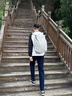 藏青色軟殼三防沖鋒褲男夏季薄款運動速干傘兵工裝褲子戶外登山褲 布丁-C661藏青色 薄款 3XL 【150-170斤】 曬單實拍圖