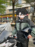 WCZ德國20000防水指數+摩托電動(dòng)車(chē)雨衣男款防暴雨騎行套裝分體式騎手 黯影黑【臻品6重防水+透氣內村+一體式鞋套】 M 1件 身高150-160厘米 曬單實(shí)拍圖