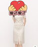珂萊蒂爾【玫瑰裙】2025夏季新款法式蕾絲收腰連衣裙女優(yōu)雅中長裙 淡橙 XL 曬單實(shí)拍圖