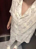 真絲睡衣女夢境蝴蝶高級感夏季帶胸墊吊帶可外穿家居服生日禮盒 浮蝶織夢【吊帶+短褲+短袖+長褲】 M 80-100斤 曬單實拍圖
