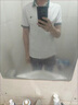 翻領(lǐng)保羅polo衫短袖t恤男裝商務(wù)休閑有領(lǐng)上衣服潮牌夏季半袖 CSF-R30白色 （涼感冰絲款） XL  （建議120-135斤以?xún)龋?曬單實(shí)拍圖