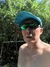 川藏行（chuanzangxing）近視跑步運動眼鏡定制馬拉松徒步登山太陽鏡戶外配有度數(shù)護目墨鏡 黑框+草綠片【留言近視數(shù)據(jù)】 曬單實拍圖