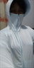浪莎（LangSha）防曬衣女冰絲2025夏季新款防紫外線外穿大帽檐可拆卸防曬服薄外套 天藍(lán)色-帽檐可拆卸 L 95-109斤 曬單實拍圖