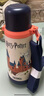 膳魔師（THERMOS）兒童保溫杯哈利波特周邊聯(lián)名學(xué)生水杯喝水杯水壺大容量杯子禮物 【城堡】黑橙3蓋杯 600ml 曬單實(shí)拍圖