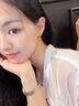 timebetter天然黃水晶純銀耳釘女簡約時尚方塊小眾設計感送證書生日禮物 天然黃水晶銀耳釘/寶石單邊約5mm 925銀材質 曬單實拍圖
