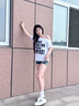 CAMILA KSENIA小白鞋女款夏季2025新款時(shí)尚爆款運(yùn)動(dòng)休閑板鞋厚底百搭學(xué)生白鞋子 黑色 36 曬單實(shí)拍圖