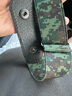 雪倫朵迷彩軍訓彈力腰帶女懶人松緊收腰神器隱形褲帶皮帶男初高中大學生 迷彩松緊款-軍綠色 曬單實拍圖