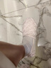 瑞央月子鞋夏季薄款五六月份軟底透氣居家防滑靜音包跟產(chǎn)后孕婦鞋 丁香紫 L(適合3940碼) x 其它尺碼 曬單實(shí)拍圖