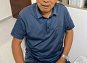 羅蒙（ROMON）無痕冰絲短袖t恤男翻領(lǐng)2025新款純色寬松商務(wù)休閑打底衫半袖上衣 米色 2XL 曬單實拍圖