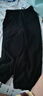 森馬（Semir）【大促福袋】休閑褲男女簡(jiǎn)約百搭長(zhǎng)褲夏季運(yùn)動(dòng)風(fēng)潮流褲子 女-O款黑色【華夫格衛(wèi)褲】 S 曬單實(shí)拍圖