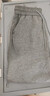 浪莎純棉女士運動(dòng)褲早秋季長(cháng)褲束腳寬松哈倫褲小個(gè)子休閑跑步百搭衛褲 灰色 【質(zhì)量升級款】 S （適合80-98斤） 曬單實(shí)拍圖