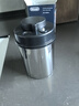 德龍（Delonghi）咖啡豆保存罐 咖啡粉密封罐 咖啡儲(chǔ)存罐 保鮮罐 真空按壓式密封罐 德龍咖啡真空罐 曬單實(shí)拍圖