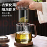 八千行茶杯茶水分離男士泡茶玻璃喝水杯子辦公室高檔主人過濾沏綠茶器具 曬單實拍圖