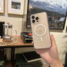 XYI適用蘋(píng)果16promax手機殼iphone16pro保護套超薄防摔16磁吸透明硅膠軟殼手機套 蘋(píng)果16ProMax【MagSafe磁吸】 【自帶拍照按鍵丨全透明抗發(fā)黃】 曬單實(shí)拍圖