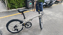迪卡儂折疊車TILT120折疊自行車20寸輕便便攜城市通勤上班輕量單車 奶茶色 20英寸 曬單實拍圖