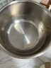 雙槍（Suncha）316L不銹鋼小奶鍋輔食鍋湯鍋泡面蒸鍋燃?xì)怆姶艩t18cm帶蓋 曬單實(shí)拍圖