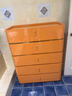 句可高檔簡(jiǎn)約現代輕奢風(fēng)全實(shí)木五斗柜大容量超纖皮儲物柜家用床邊柜 安迪卡其色6斗 整裝 曬單實(shí)拍圖