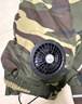 曦雁空調(diào)服男帶風扇的衣服夏季工作服透氣戶外釣魚制冷高溫作業(yè)工程服 曬單實拍圖