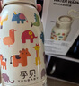 孕貝（yunbaby）恒溫水壺 保溫杯嬰兒便攜式外出恒溫水杯熱水壺兒童寶寶調(diào)奶500ml 曬單實(shí)拍圖