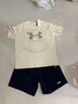 安德瑪（UNDERARMOUR）春夏Tech Utility男子梭織訓(xùn)練運(yùn)動短褲1385978 藏藍(lán)色411 2XL 曬單實(shí)拍圖