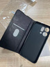 越晴適用oppo reno14手機(jī)殼翻蓋式皮套素皮革背板Reno14Pro保護(hù)套全包硅膠邊框防摔卡包商務(wù)男女新款 【爵士黑】 Reno14 曬單實(shí)拍圖