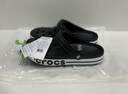 crocs卡駱馳貝雅卡駱班|205089 黑色/白色-066 37/38(230mm)  曬單實(shí)拍圖