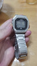 卡西歐（CASIO）復(fù)古防水學(xué)生電子手表男女情侶夜光小方表 W-218HD-1AVDF 曬單實拍圖