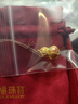 六福珠寶七夕禮物黃金吊墜六字真言福滿傳家足金葫蘆不含鏈 計價 約4.62克 曬單實拍圖
