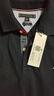 Tommy Hilfiger【撞色翻領(lǐng)】春夏男裝純棉珠地網(wǎng)眼休閑運動(dòng)短袖T恤POLO衫 藏青色DW5 L （推薦：150-165斤） 曬單實(shí)拍圖