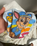 汪汪隊立大功（PAW PATROL）兒童汗巾幼兒園棉A類4層紗布寶寶吸汗巾小孩男童墊背巾PA1832  L 曬單實拍圖