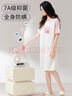 浪莎25年春夏季新款睡衣女自帶胸墊7A抑菌防螨純棉家居服柔軟寬松睡裙 曬單實(shí)拍圖