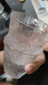 【采銷(xiāo)嚴(yán)選】ins冰川紋玻璃杯家用茶杯喝水杯子果汁杯飲料啤酒杯 冰川杯矮款250ml2只 曬單實(shí)拍圖