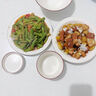 京東京造 湯碗 米飯面陶瓷景德鎮(zhèn)餐具套裝家用蒸蛋碗 奶油華夫 4.5英寸*6 曬單實(shí)拍圖
