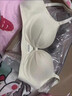 歐迪芬內(nèi)衣女小胸聚攏顯大文胸甜美純欲網(wǎng)紗蕾絲美背收副乳無鋼圈胸罩 曬單實拍圖