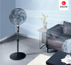 美的（Midea）電風(fēng)扇家用風(fēng)扇 落地扇 立式輕音節(jié)能強(qiáng)風(fēng)電扇 宿舍降溫循環(huán)柔風(fēng)自然風(fēng)桌面小風(fēng)扇 【7葉低噪】SAF35MA 曬單實(shí)拍圖