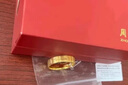 周六福（ZLF） 黃金戒指足金999情侶戒foreverlove永恒的愛男女戒 計(jì)價(jià) 女戒14號-4.87g 曬單實(shí)拍圖