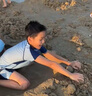 匹克兒童泳衣男童泳褲套裝男孩分體大中小童立體泳衣寶寶套裝150 曬單實(shí)拍圖