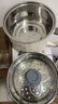 304多功能電煮鍋不銹鋼家用電火鍋上蒸下煮迷你小鍋 【304食品級不銹鋼內(nèi)膽】送不銹鋼蒸籠 曬單實拍圖