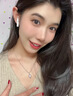 翠奢緣高端品牌項鏈女一見鐘情氣質鎖骨鏈銀吊墜七夕送女友老婆生日禮物 心中有你項鏈 曬單實拍圖