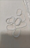 戰舵窗簾掛鉤扣環(huán)門(mén)簾掛勾浴簾床簾伸縮桿掛環(huán)C型勾白色加厚鉤子配件 白色C型掛鉤 24個(gè) 曬單實(shí)拍圖